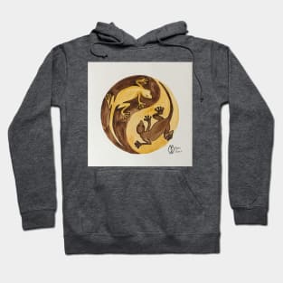 Lizard Wizard Yin Yang Hoodie